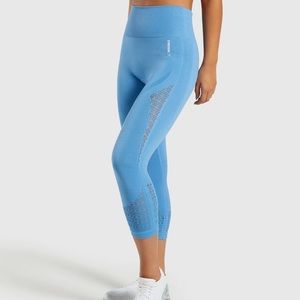 Gymshark energy seamless XS blue leggings